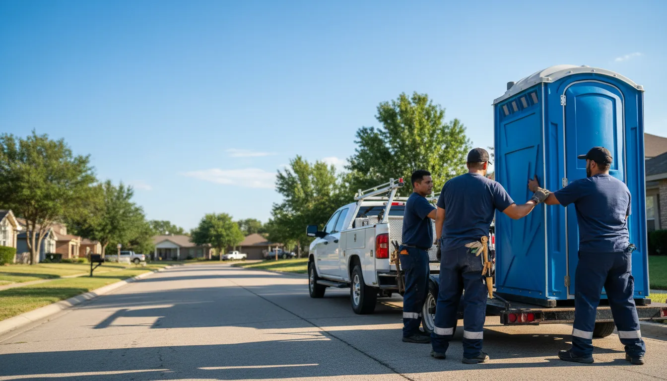 Portable Toilet Rental in Frisco, TX near me